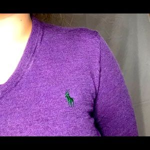 Polo Ralph Lauren Purple Sweater